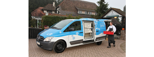 Chillin’ in Europe with Mercedes-Benz electric van